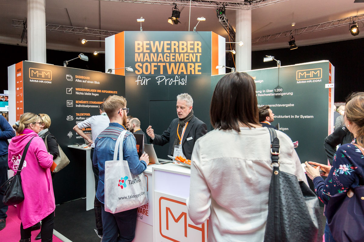 Messe-Bild MHM HR auf der Talenpro 2018 in München